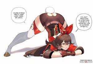 Amber X - Amber NTR with Kaeya porn comic - the best cartoon porn comics, Rule 34 |  MULT34