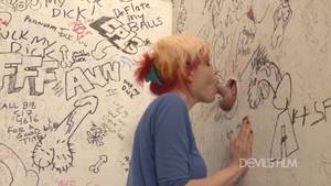 drawn shemale gloryhole - Tranny Glory Hole Surprise