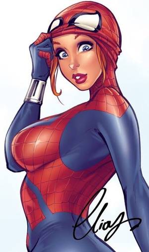 marvel babes hentai - spidergirl