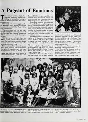 Kimberly Harris Faulkner Porn - Selah Yearbook 1988-89 by Liberty University - Issuu