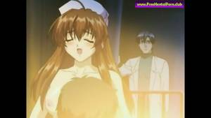 anime tit cut - Huge tits nurse has sex with a patient in a hospital anime porn - scene 5