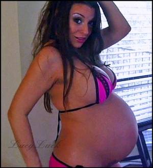 Bikini Pregnant Porn - Loading image of LacyLuck.