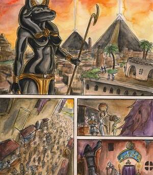 Anime Egyptian Furry Porn Comics - Egyptian Adventure comic porn | HD Porn Comics