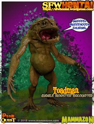 hentai monster fantasy - League of Legends inspired hentai monster cocked Toadman game porn fantasy  illustration. â€“ SFW Hentai