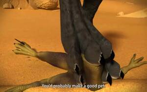 Feet Trampled Dinosaurs Porn - Giant Rex stomp - ThisVid.com