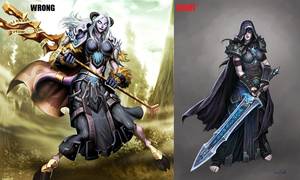 Female Knight - ... since I spent most of my last post bitching about how passively women  are depicted in Blizzard's art. But sometimes when drawing female  characters, ...
