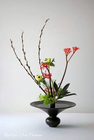 japanese nude ikebana - Ikebana