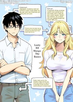 elf hentai doujin - Rinjin Elf Manga - HentaiFox