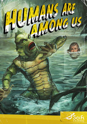 Black Lagoon Porn Comics - A spoof ad of the film's poster, Creature from the Black Lagoon by the ScFy  Network!