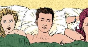 Adult Sex Pornography - Three's a crowd: SpunOut's advice on threesomes proved controversial.  Illustration: Eoin Coveney