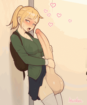 hentai shemale self suck - ðŸ”žNessie self sucking - Lewdua | Large Futanari | MyFutanari.com