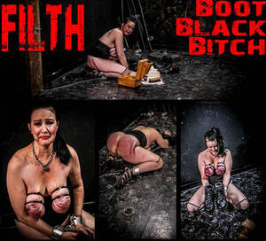 black slave bitch - BrutalMaster â€“ Slave Filth â€“ Boot Black Bitch (12.28.21) | Kinky Porno BDSM  Fetish Video | kinkyporno.biz