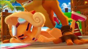 Crash Bandicoot Porn - Crash Bandicoot Recibiendo un Poco De Culo - Pornhub.com