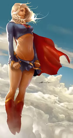 cartoon supergirl nude - Supergirl abraaolucas dc comics nude porn picture | Nudeporn.org