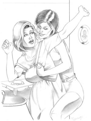 Kinky Sex Drawings - Sex slave comics. Very kinky and bizarre drawings.