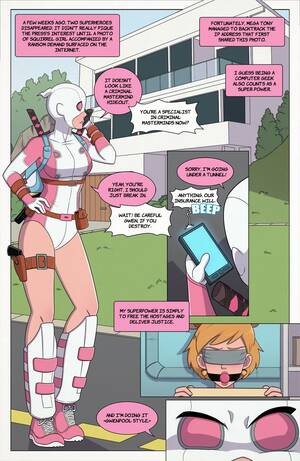 diaper bondage cartoon porn - PieceofSoap] Shits and Giggles (Gwenpool) â€¢ Free Porn Comics