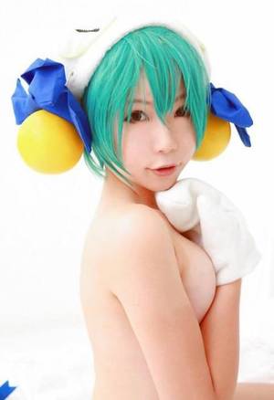 Anime Cosplay Caption - Cosplay Side Boobs