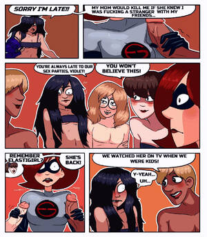 Incredibles Sex Cartoon Caption Porn - Elastigirl porn comic - the best cartoon porn comics, Rule 34 | MULT34