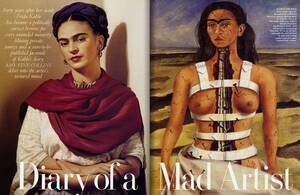 Hispanic Black Celebrity Porn Captions - Frida Kahlo's Diary: A Glimpse Inside Her Tortured, Scribble-Happy World |  Vanity Fair