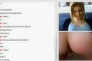 lesbian cyber chat - 19yo belgian girl has lesbian cybersex, full 18 Years Old porn video (Feb  20, 2016)