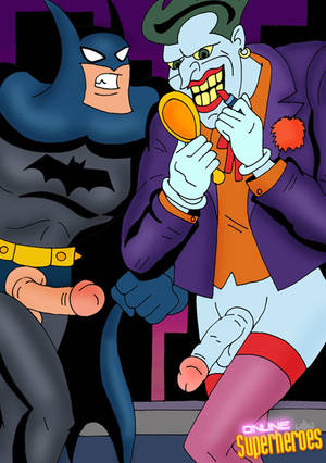 Joker Batman Gay Cartoon Porn - Joker and Batman go gay