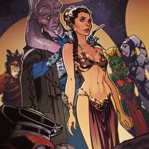 cartoon star wars porn empires sult - Leia's moment of enslavement by Jabba the Hutt