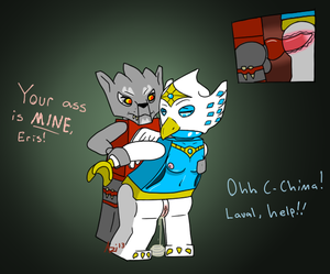 naked cartoon legos - Rule34 - If it exists, there is porn of it / eris (legends of chima), laval  / 1013619