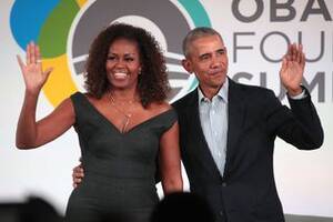 Michelle Obama Blowjob - Barack Obama