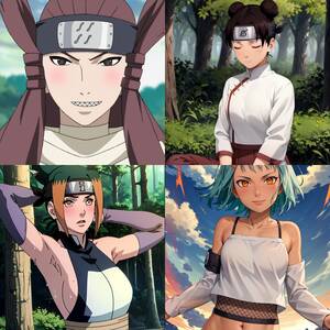 Fire Element Anime Girl Tentacle Porn - What could've been done to make these female characters better in the  series? : r/Naruto