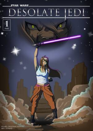 jedi star wars lesbian porn toons - Lunate) Desolate Jedi Parody - Porn Cartoon Comics