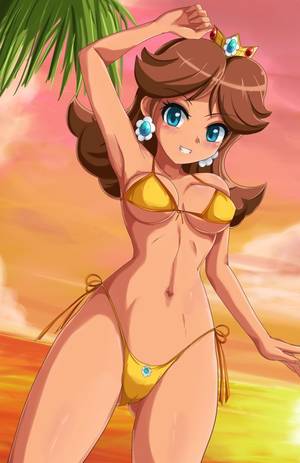 mario porn nude beach - El Mejor Hentai de Princess Peach, Daisy y Rosalina
