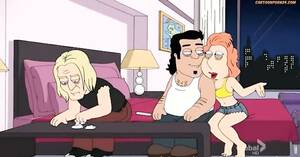 lois griffin cartoon porn hardcore - Lois Griffin threesome hardcore sex