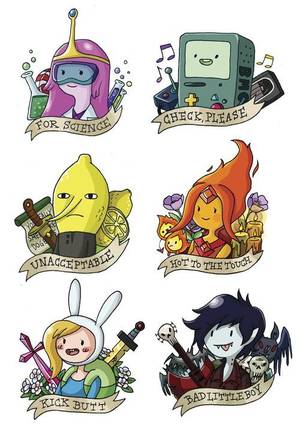 Dungeon Adventure Time Flame Princess Porn - Adventure Time stickers or tattoos
