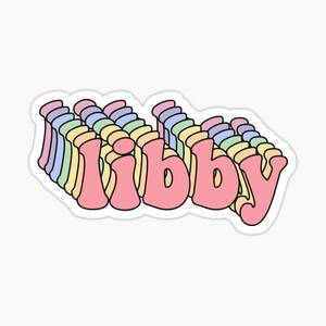 Judy Neutron And Libby Porn - Pegatinas: Libby | Redbubble