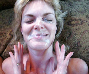 mature face cumshots - Elegant mature facial cumshot porn pics - MatureHomemadePorn.com
