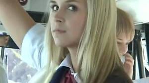 Girl On Bus Porn - Bus Full of Blonde School Girls 3