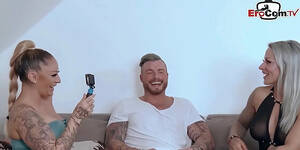 ffm threesome tattoo - German Port Milf At Anal Threesome Ffm With Tattoo HD SEX Porn Video 28:10