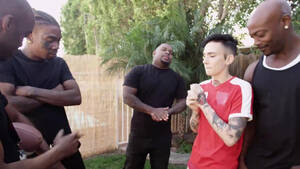 gang bang squad nikki - Nikki Hearts double penetrated by black football squad in a gangbang (Nikki  Hearts, Jon Jon, Rico Strong, Slim Poke, Nat Turnher, Chris Cock, Kris  Slater in Evil Angel)