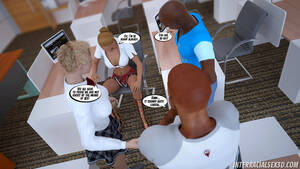 3d Black Animated Porn - Horny office sluts starving for cartoon porn 3d black cocks for oegasmic  fuck