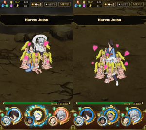 Harem Time Anime Porn - SKL OT's Harem Jutsu flips its animations from time to time (not sure if  this applies to PC Naruto as well) : r/NarutoBlazing