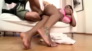 bbw interracial footjob - Black BBW interracial footjob | xHamster