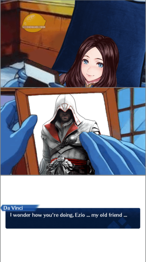 Ezio Assassins Creed Gay Porn - One of Da Vinci's precious past memories : r/grandorder