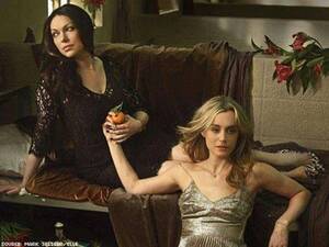 Large Laura Prepon Porn - Shot of the Day: Taylor Schilling and Laura Prepon Sizzle for Elle's Orange  Is the New Black Spread
