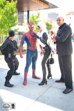 Daredevil Black Cat Porn - Netflix Daredevil, Spider-Man, Black Cat and Kingpin cosplay