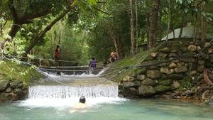 nature - Porn Rang Hot Springs: swimming in the nature