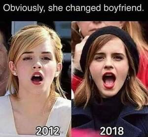 Emma Watson Blowjob - oh okay then : r/terriblefacebookmemes