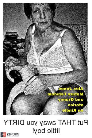 Granny Art Porn - Female Domination Granny Art