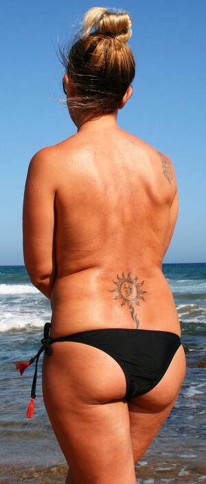 my wife topless on beach - Amateur wife topless by the sea | SexPin.net â€“ Free Porn Pics and Sex Videos