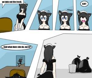 Maid Comic Girl - Garbage Eating Catgirl Maid | Erofus - Sex and Porn Comics