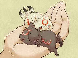 Issun Porn - Chibi and Dark Chibi